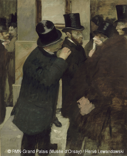 degas - Portaits &agrave; la Bourse